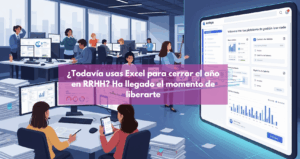 El cierre anual de RRHH con Excel genera caos, dispersión de datos y coste de la ineficiencia. La tecnología Low-Code de Apptitudinal ofrece una solución a medida para la automatización y la eficiencia.