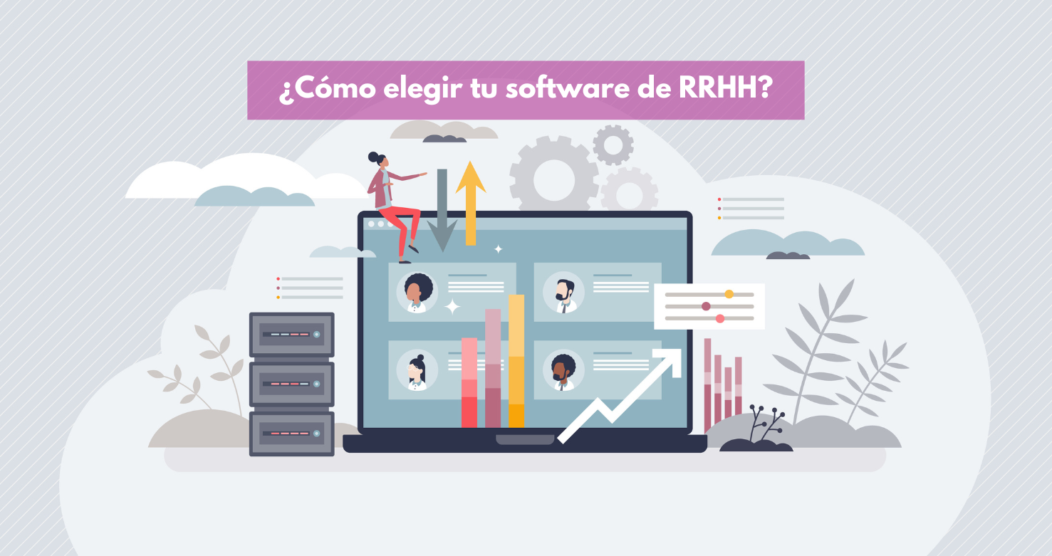 Checklist con 6 puntos clave para la correcta elección de un software de RRHH de gestión de talento, enfocado en low-code, sin licencias y con integración API.